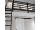 Unique loft with a ceiling fan and a sliding door at 4830 Rebel Nw Trl, Sandy Springs, GA 30327