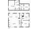 Detailed two-story floor plan showcasing the layout, room dimensions, and spatial arrangement at 2003 Cogar Dr, Decatur, GA 30032