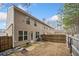 View of the exterior rear of the home featuring private backyards and mature trees at 96 Trailview Lane Ln, Hiram, GA 30141