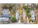 Aerial view of a property with a well-maintained backyard and surrounding neighborhood at 731 Mollie Se St, Atlanta, GA 30316