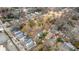 Aerial neighborhood view showcasing the property's proximity to local parks and residences at 731 Mollie Se St, Atlanta, GA 30316