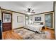 Bedroom with hardwood floors, fan, and natural light at 731 Mollie Se St, Atlanta, GA 30316