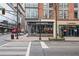 Street view of the building with shopping and restaurants within walking distance at 800 Peachtree Ne St # 8508, Atlanta, GA 30308