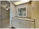 Bathroom with a granite counter top and white vanity at 2382 Smokehouse Path, Lawrenceville, GA 30044