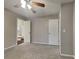 Bedroom featuring neutral paint, carpet and a ceiling fan at 2382 Smokehouse Path, Lawrenceville, GA 30044