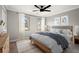 Cozy main bedroom with natural light and a comfortable queen bed at 265 Winding River Dr # F, Atlanta, GA 30350