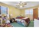 Bedroom with a large bed and side tables at 4648 Seward Rd, Powder Springs, GA 30127