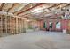 Large unfinished basement with insulation and exposed framing, ready to be transformed into your dream space at 772 Crescent Cir, Canton, GA 30115