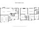 Layout of a two-story home, including a kitchen, living room, bedrooms, and bathrooms at 4525 Chelton Se Ct, Smyrna, GA 30080