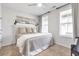 Calming bedroom with neutral tones, large windows, and soft textures for relaxation at 6785 Pippin Walk, Alpharetta, GA 30005