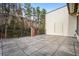 Spacious outdoor patio area with stone pavers, offering a private retreat at 3641 Broughton Se Cir, Atlanta, GA 30339