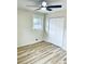 Cozy bedroom with a ceiling fan, natural light, and a closet at , Decatur, GA 30032