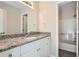 Bathroom featuring granite counters and a shower/bath combination at 1765 Round Rd, Grayson, GA 30017