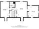 Upstairs floor plan with bedrooms, bathroom and a large hallway at 1765 Round Rd, Grayson, GA 30017