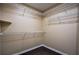 Well-organized walk-in closet with shelving, offering practical storage at 3028 Hallman Cir, Marietta, GA 30064