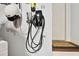 Garage with EV charger on the wall at 29 Cliftwood Dr, Sandy Springs, GA 30328