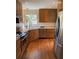 Modern kitchen featuring stainless steel appliances, light countertops and hardwood flooring at 2690 Twin Creek Ct, Marietta, GA 30062