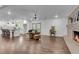 Spacious open concept living room, featuring a fireplace and seamless flow to kitchen at 4770 Wayland Cir, Acworth, GA 30101