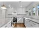 Kitchen featuring white cabinetry, granite countertops, and stainless steel appliances at 4770 Wayland Cir, Acworth, GA 30101