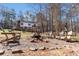 Charming backyard fire pit area with seating, offering a cozy spot for gatherings and outdoor enjoyment at 1700 Bailey Creek Sw Rd, Conyers, GA 30094