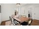 Charming dining room featuring a wooden table with seating for six at 1183 Mobile Nw St, Atlanta, GA 30314