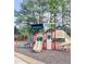 A colorful playground with slides and climbing structures provides a fun and safe area for to play at 55 Little Barley Ln, Grayson, GA 30017