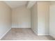 Neutral bedroom with carpeted floors and a painted brick accent wall at 3090 Chimney W Rdg, Snellville, GA 30078