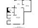 Layout of floor one with Gathering room, bathroom, room, and bedroom dimensions at 3090 Chimney W Rdg, Snellville, GA 30078