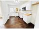 Cozy kitchen with white cabinets, wood countertops, stainless steel appliances, and subway tile backsplash at 4206 Sherwood Ave, Decatur, GA 30035