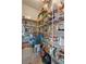 Walk-in pantry providing ample storage with shelving for food and household items at 923 Buckhorn Bnd, Locust Grove, GA 30248