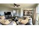 Open concept living room and kitchen area at 720 Dove Tree Ln, Social Circle, GA 30025