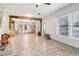 Spacious open-concept living room with wood flooring, natural light, and a connecting room at 1268 Wylie Se St, Atlanta, GA 30317