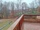 Outdoor back deck offers scenic views and a great space for outdoor living at 1831 Nours Landing Way, Duluth, GA 30097