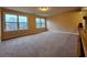 Large bonus room featuring neutral walls, plush carpeting, and natural light at 1831 Nours Landing Way, Duluth, GA 30097