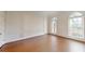 Living room featuring natural light from large windows and hardwood floors at 3131 Nw Slaton Nw Dr # 24, Atlanta, GA 30305