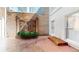 Intimate brick patio with decorative ironwork, offering a private outdoor space at 3131 Nw Slaton Nw Dr # 24, Atlanta, GA 30305