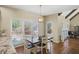 Breakfast nook with table, chairs and large windows for lots of natural light at 520 Waterside Ct, Canton, GA 30114