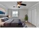 Cozy bedroom with a plush bed, natural light, and ample closet space at 300 Johnson Ferry Ne Rd # B411, Atlanta, GA 30328