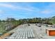 Aerial view of parking lot with many cars and stacked white storage cubes at 300 Johnson Ferry Ne Rd # B411, Atlanta, GA 30328