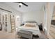 Comfortable main bedroom with walk-in closet and ensuite bathroom access at 100 Brickworks Ne Cir # 104, Atlanta, GA 30307