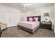 Spacious bedroom with a king-size bed, accent pillows, and large windows providing natural light at 1145 Kirkwood Se Ave # 4, Atlanta, GA 30316