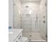Modern shower with tiled walls, glass enclosure, and sleek fixtures at 1145 Kirkwood Se Ave # 4, Atlanta, GA 30316