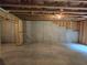 Unfinished basement space featuring concrete walls and flooring ready for customization at 508 Clayborne Way, Loganville, GA 30052