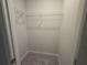 Walk-in closet featuring carpet and wire shelving for optimal storage at 508 Clayborne Way, Loganville, GA 30052