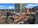 Aerial view showcasing the property's location with cityscape views and easy access to urban amenities at 650 Glen Iris Ne Dr # 27, Atlanta, GA 30308