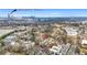 An aerial view showing the property's location with the city of Downtown Atlanta in the background at 1137 Hardee Ne St # B, Atlanta, GA 30307