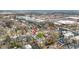 Aerial view highlights the property's location in a bustling urban area with commercial access nearby at 1137 Hardee Ne St # B, Atlanta, GA 30307