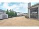 Large backyard with shed, trees, and a screened-in porch, perfect for Gathering gatherings at 58 Ashbury Cir, Dallas, GA 30157