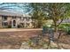 A relaxing outdoor patio set amongst mature trees and landscaping offers a quiet place to enjoy the outdoors at 6700 Roswell Rd # 32C, Atlanta, GA 30328
