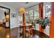 Cozy breakfast nook with large windows and hardwood floors at 2295 Hemrick Rd, Cumming, GA 30041